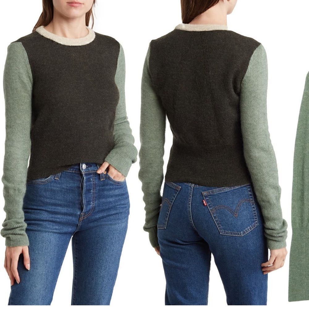 Rag&Bone  Women’s Lindsay crew neck alpaca sweater size XS, NWT